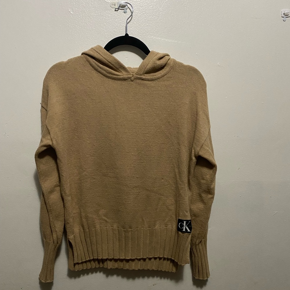 Calvin Klein sweater with hood